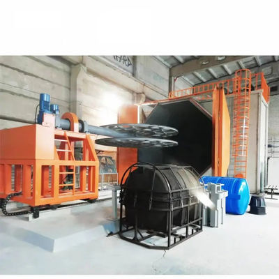 Máquina de moldagem rotativa de materiais de moldagem de alumínio ou aço inoxidável