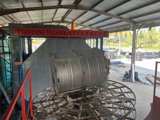 comprar Equipamento rotativo de moldagem Produção de produtos de plástico Automática Fabricação em linha