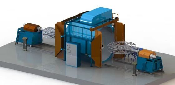 comprar Fabricação de produtos de plástico Máquina de rotomoulding de ônibus Alta eficiência Fabricação em linha
