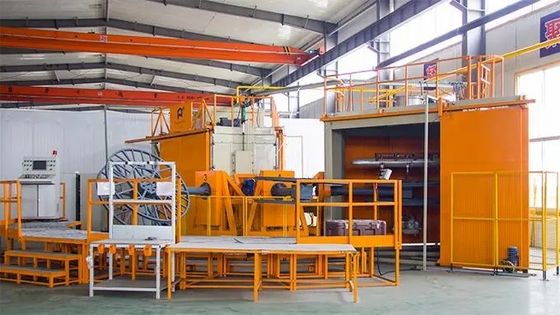 Máquina de moldagem rotativa OEM ODM 10-20 ciclos por hora