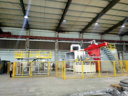 Turret Roto Mold Machine Gearing Electric Heating 30kw Sistema de controlo PLC