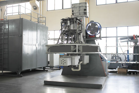 Máquina de aquecimento elétrico Roto Mold Máquina hidráulica de aperto de moldes 15-20 moldes por hora