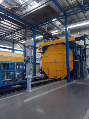 Máquina de moldagem rotativa automática de plástico grande com comando remoto