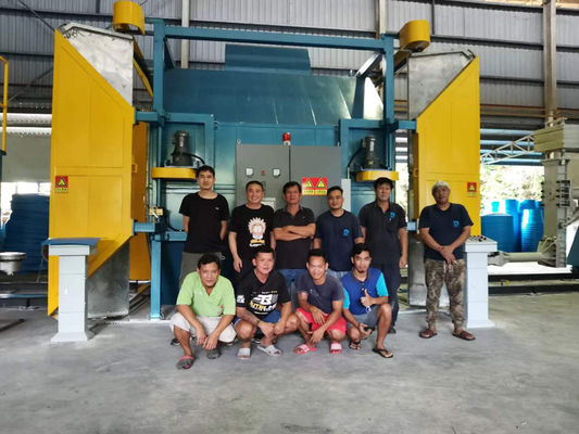 Máquinas de moldagem rotativa de torre controlada por PLC 3 Fase 380V 50Hz