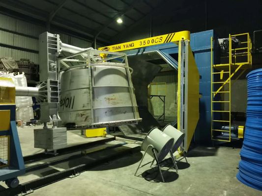 Máquina de Fabricação de Produtos Plásticos Máquina de Moagem Rotativa de Transbordador Na China 3500 Máquina Automática de Moagem de Plástico
