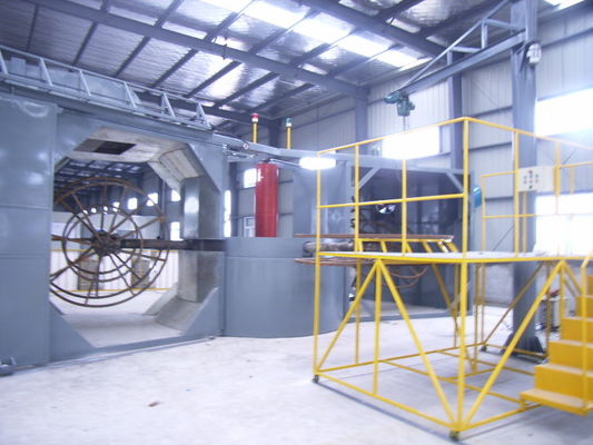 Máquina de moldagem rotativa de torre de 5 estações de alta eficiência e poupança de energia para plástico