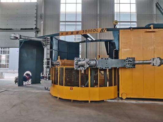 Máquina de moldagem Roto de três braços rápida Multifuncional