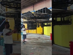 Máquina automática de moldagem Roto de 500-1000 litros com liberação de mofo por sopro de ar