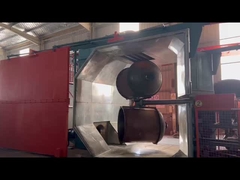 Máquina de moldagem de rolos de três braços e cinco estações